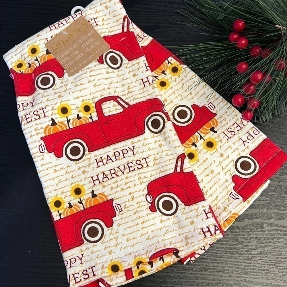 NWT 2 pack Happy Harvest 100% cotton PA